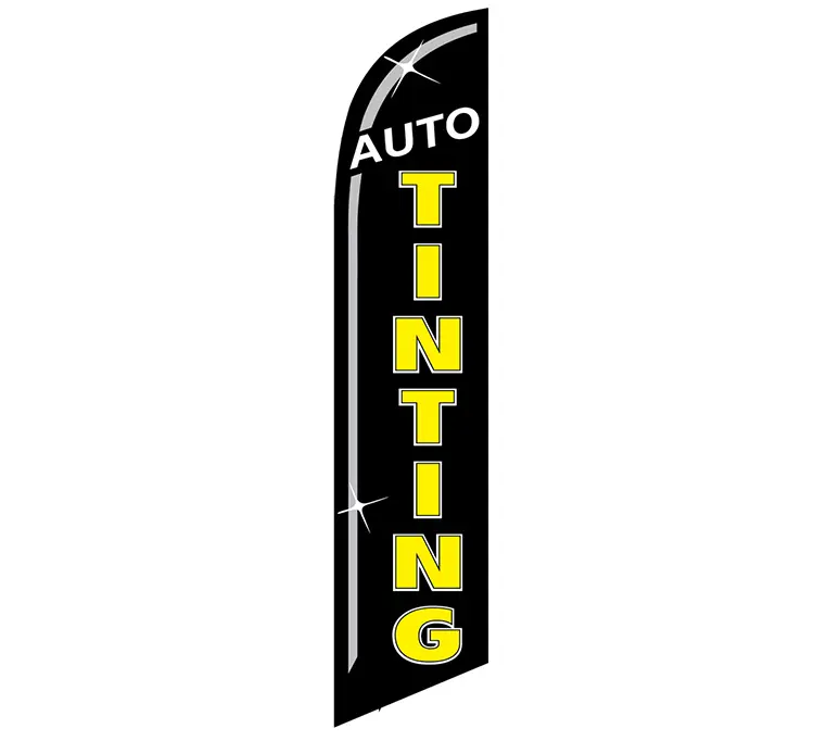 Auto Tinting Banner Flag