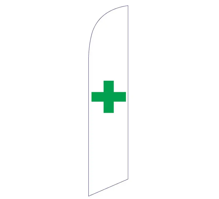 Marijuana Dispenser Banner Flag
