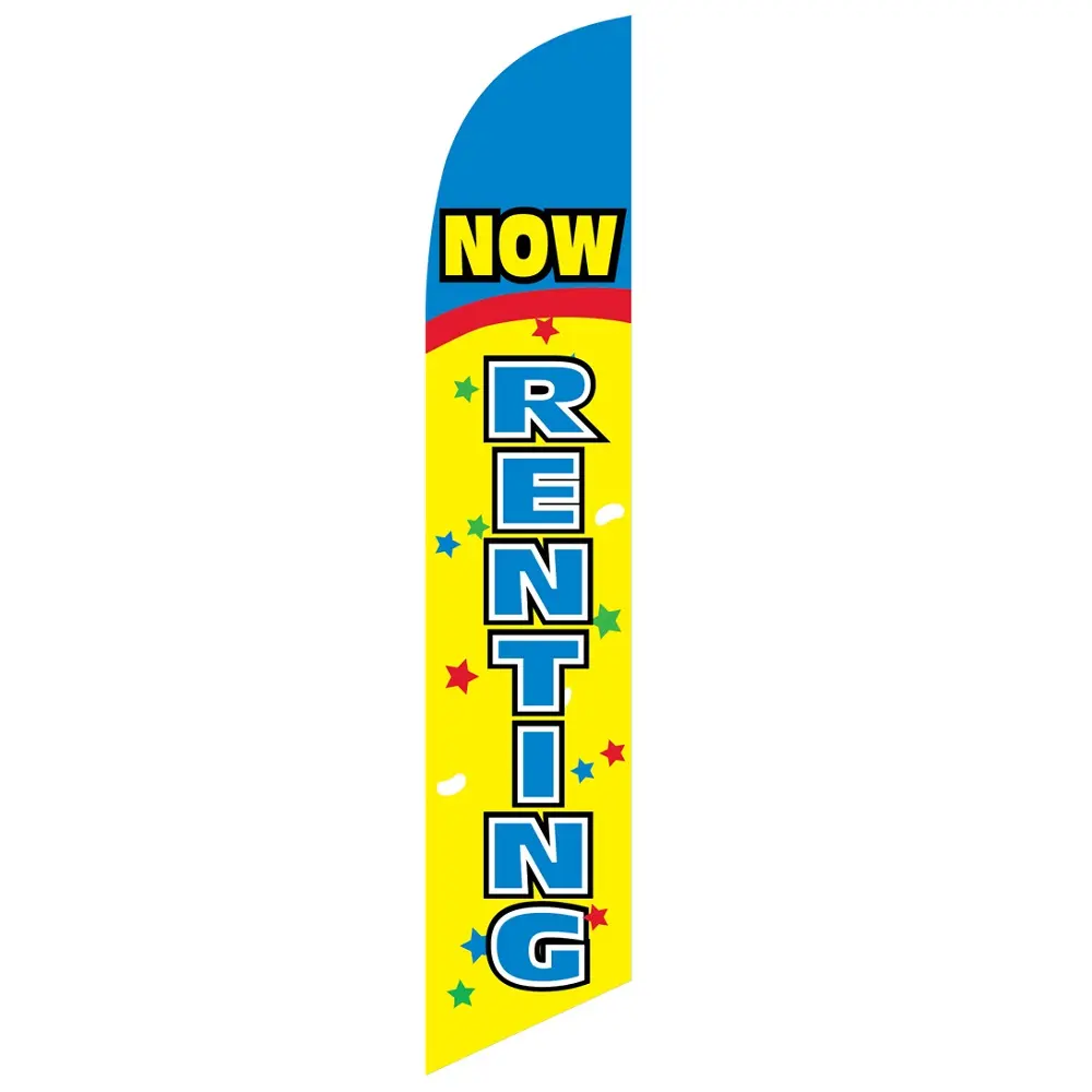 Now Renting Banner Flag