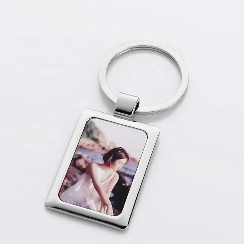 One-side Blank Metal Keychain | Sublimation Blanks