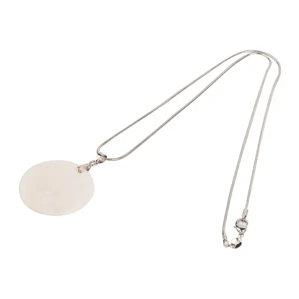 Round Shaped Shell Necklace | Sublimation Blanks