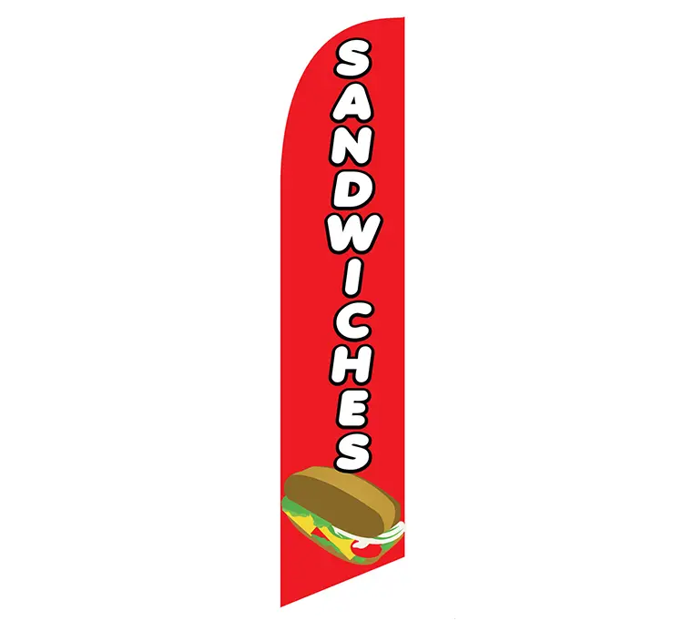 Sandwiches Banner Flag