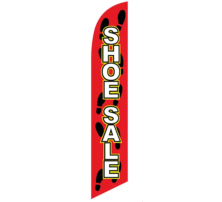 Shoe Sale Banner Flag