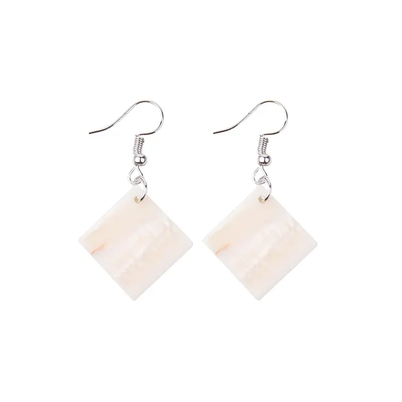 Square Shell Earring | Sublimation Blanks