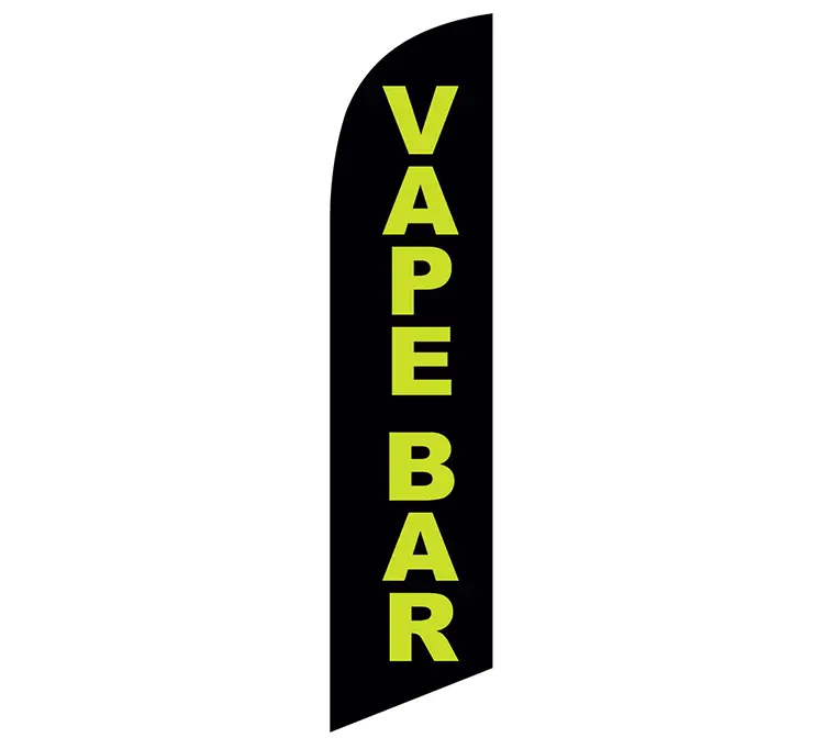 Vape Bar Banner Flag