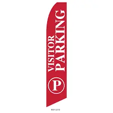 Visitor Parking Banner Flag