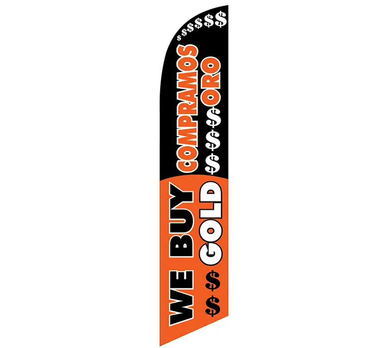 We Buy Gold / Compramos Oro Banner Flag