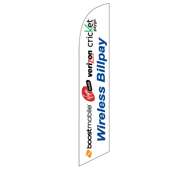Wireless Billpay Banner Flag