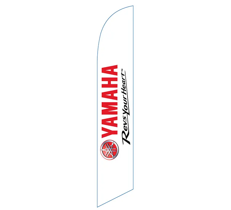 Yamaha Revs Your Heart Banner Flag