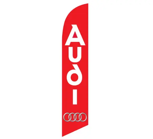 Audi Car Brand Banner Flag