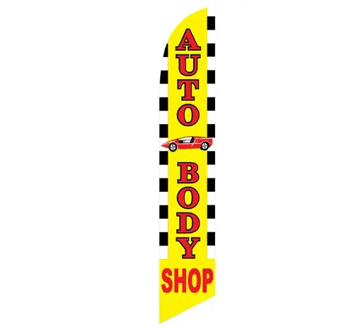 Auto Body Shop Banner Flag 5199