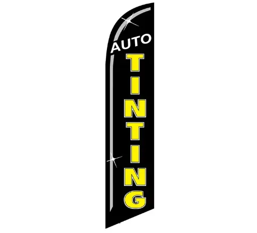 Auto Tinting Banner Flag