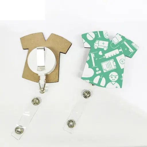 Badge Reel Blank Mdf Name Tag | Sublimation blanks