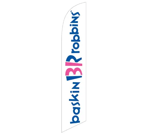 Baskin Bobbins Banner Flag