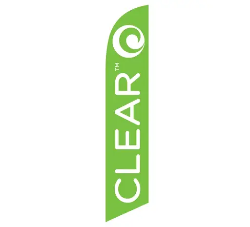 Clear Banner Flag