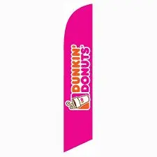 Drive Thru Dunkin’ Donuts Banner Flag