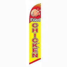 Fried Chicken Banner Flag