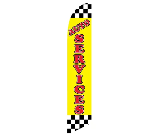 General Auto Services Banner Flag
