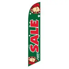 Holyday Sale Banner Flag