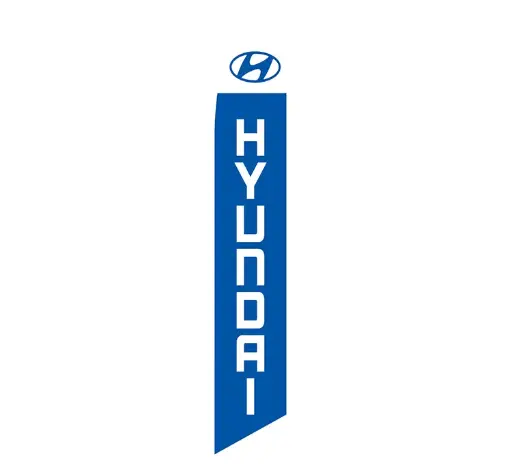 Hyundai Banner Flag