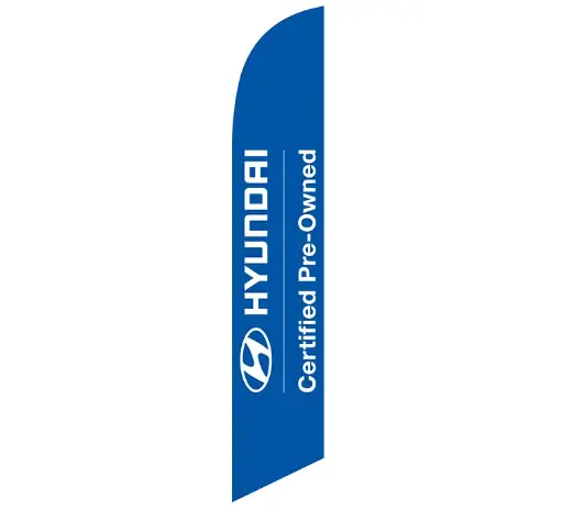 Hyundai Certified Pre-Owned Banner Flag