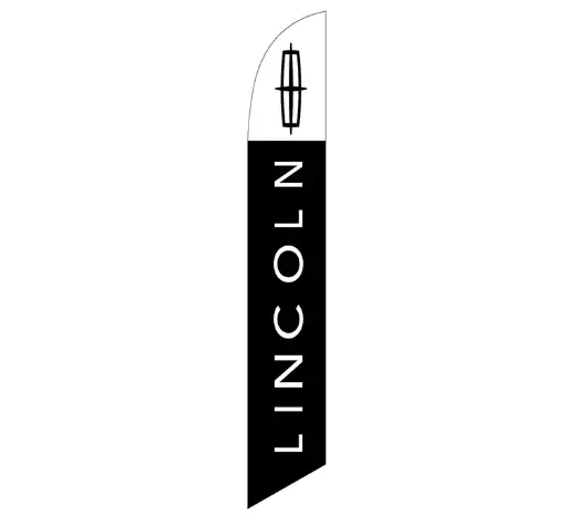 Lincoln Banner Flag