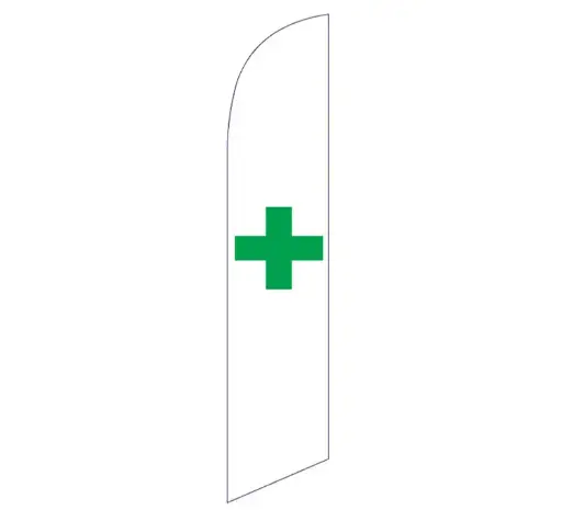 Marijuana Dispenser Banner Flag