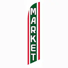 Market Banner Flag