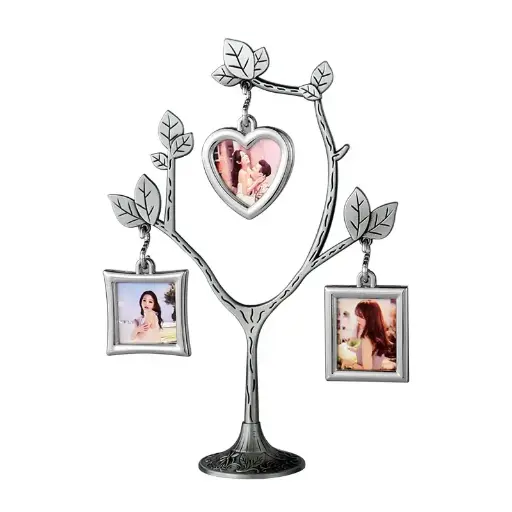 Metal Branches Photo Ornaments | Sublimation Blanks