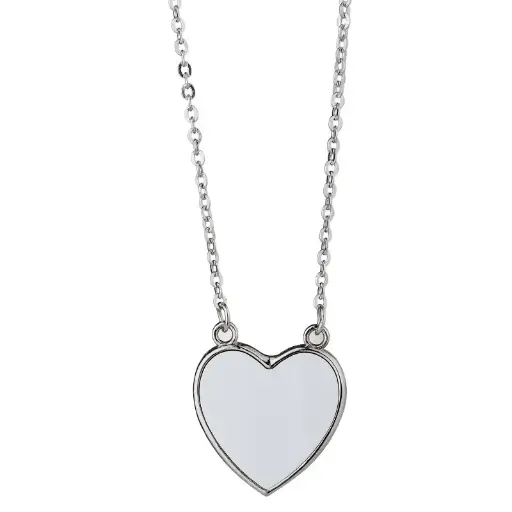 Necklace Jewelry Heart Shape | Sublimation Blanks