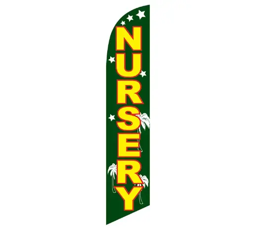 Nursery Banner Flag