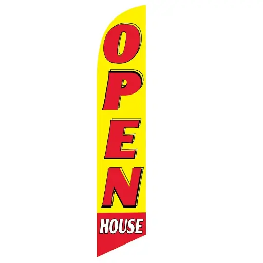 Open House Banner Flag