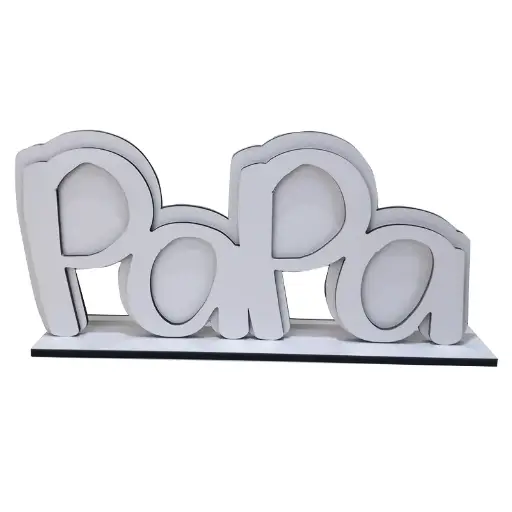 PAPA MDF photo frame | Sublimation blanks