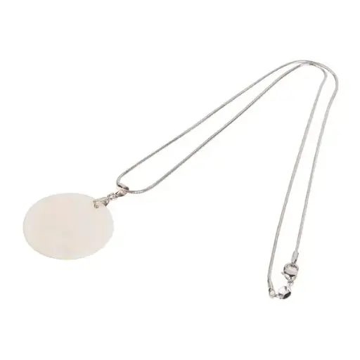 Round Shaped Shell Necklace | Sublimation Blanks