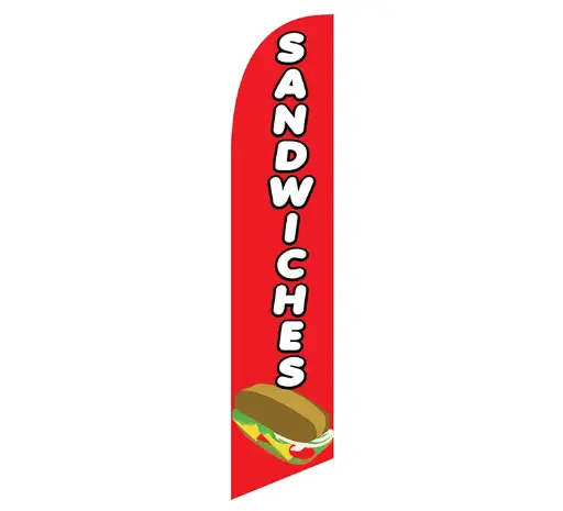 Sandwiches Banner Flag