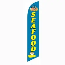 Seafood Banner Flag