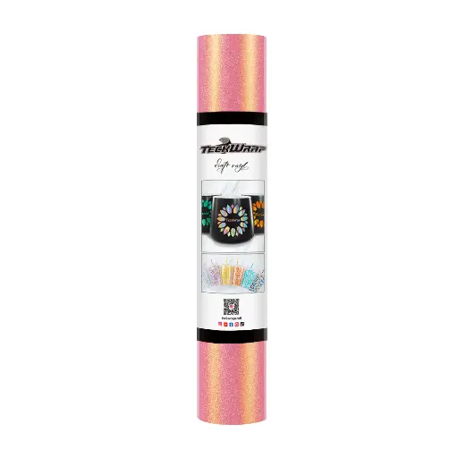 Shimmer (Gold Pink) Adhesive Craft Vinyl | TeckwrapCraft