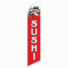 Sushi Banner Flag