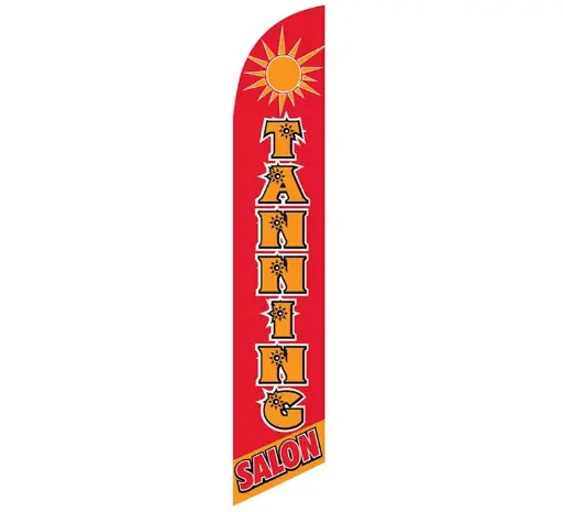 Tanning Salon Banner Flag