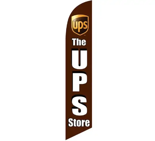 The UPS Store Banner Flag
