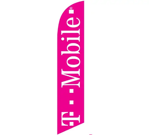 T-Mobile Pink Banner Flag