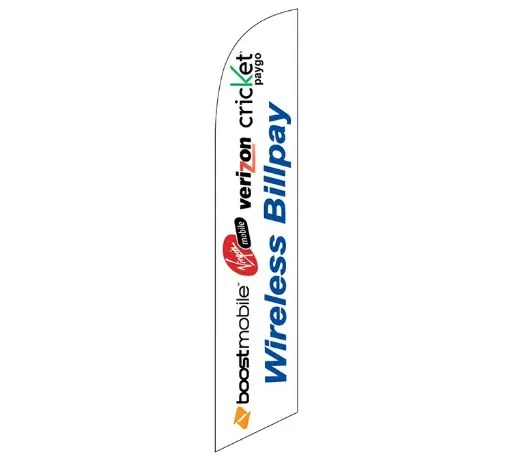 Wireless Billpay Banner Flag
