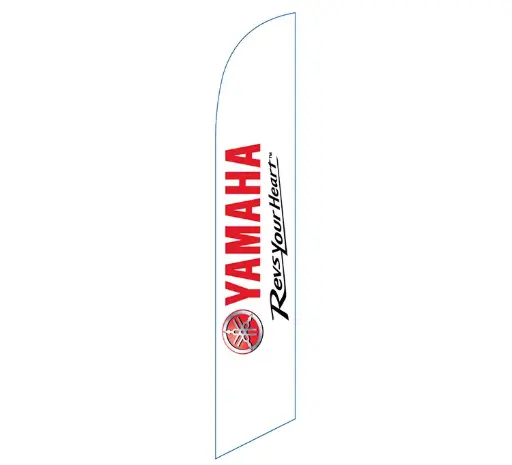 Yamaha Revs Your Heart Banner Flag